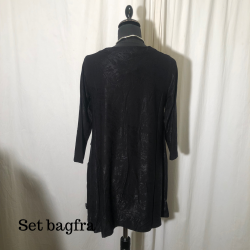 Pont Neuf Design tunika med lommer sort