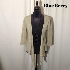 2023 Blue Berry kort jakke med snipper sand