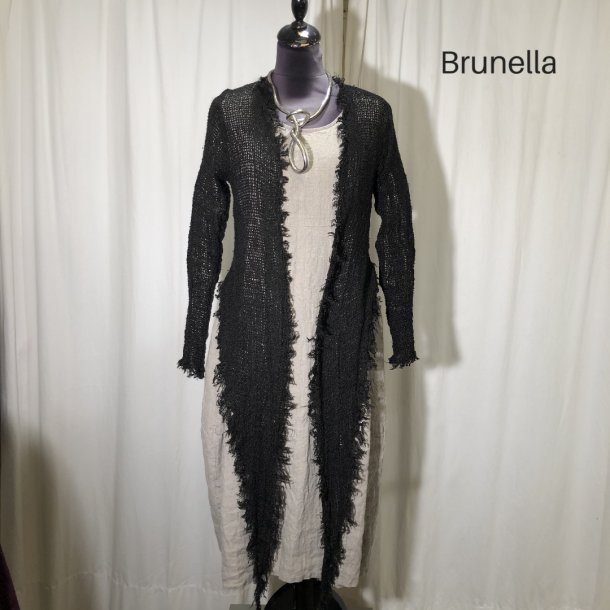 Brunella jakke grovvvet sort