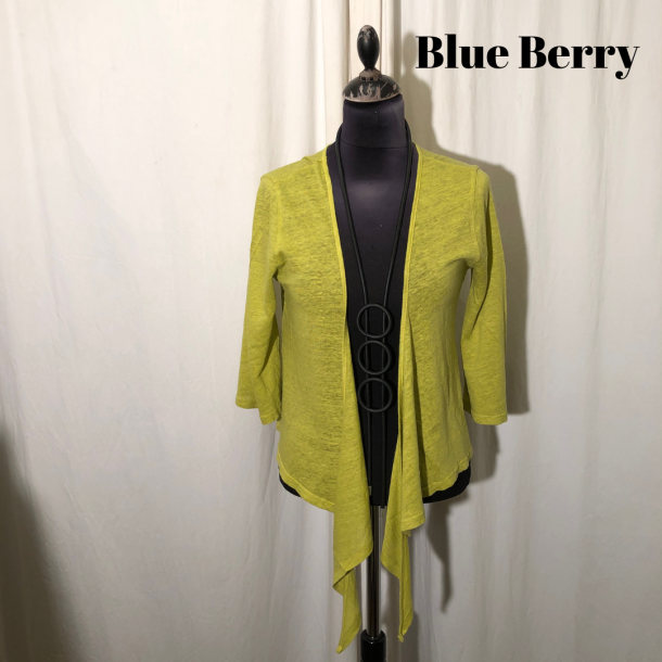 Blue Berry kort jakke med snipper Lime