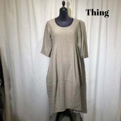 2025 Thing Hrkjole med 3/4 rme natur