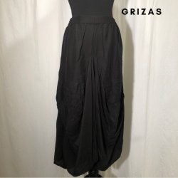 Grizas Design nederdel bambus og silke sort