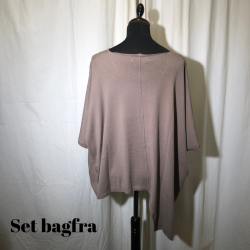 2025 Mollywood Design strik over-size Ddyrfarvet