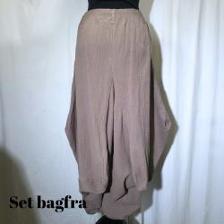 2025 E-Design lang vandfaldsbuks crepet hr/bomuld Ddyr