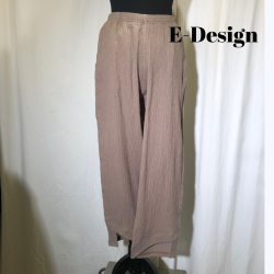 2025 E-Design klassisk buks med detalje i ben crepet hr/bomuld Ddyr