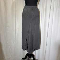 2025 Blue Berry vandfalds nederdel i babyfljl gr