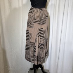 2025 Blue Berry vandfalds nederdel i babyfljl ddyr grafisk