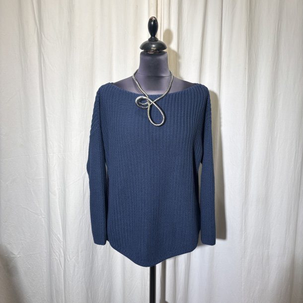 2025 Los Von Deshmer bomulds strik med langt rme bl