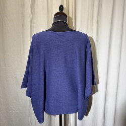 2025 Design strik bred one-size med 3/4 �rme lilla