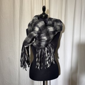 2025 T�rkl�de i Uld & viscose gr�/sort/lys