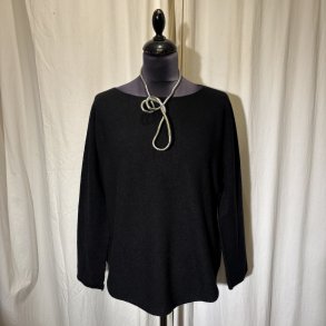 2025 Design strik klassisk med langt �rme sort