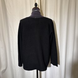 2025 Design strik klassisk med langt �rme sort