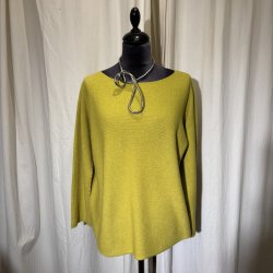 2025 Design strik klassisk med langt �rme Lime