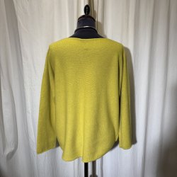 2025 Design strik klassisk med langt �rme Lime