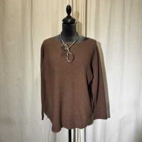 2026 Design strik klassisk lang�rmet m�rk camel