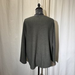 2026 Design strik klassisk med langt �rme army gr�n