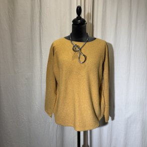 2026 Design strik klassisk med langt �rme gul