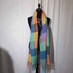 2026 opkradset viscose t�rkl�de i multi farver