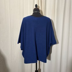 2026 Design strik bred one-size med 3/4 �rme klar bl�