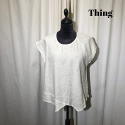 2026 Thing h�r spidstop med vinge�rme r�hvid
