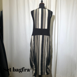 E-Design kjole uden rme sammensat kit/sort/mell