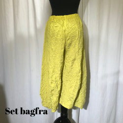 E-Design crinkle Vandfalds buks lime