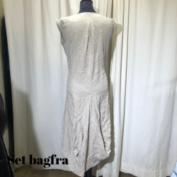 2025 E-Design crinkle vandfalds kjole med bindebnd kit