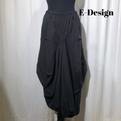 2025 E-Design vandfaldsbuks tencel grsort