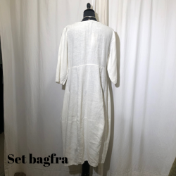 2025 Thing hrkjole med 3/4 rme rhvid