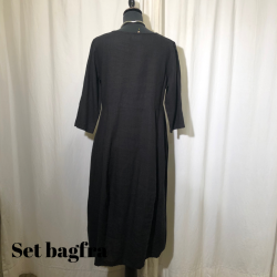 2025 Thing hrkjole med 3/4 rme sort