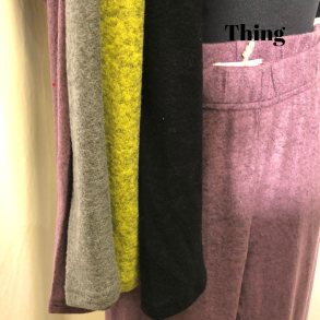 Thing leggins i opkradset viscose Lilla