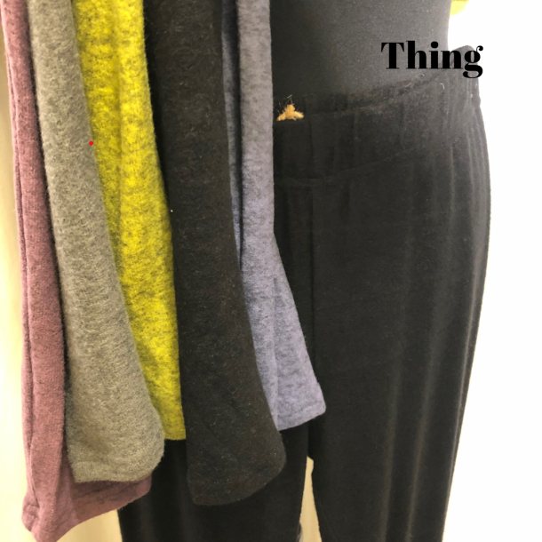 2024-2 Thing leggins i opkradset viscose sort