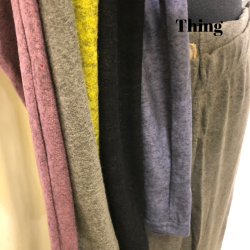 Thing leggins i opkradset viscose Jordgr