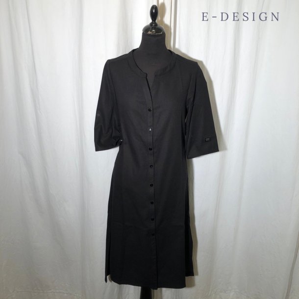 E-Design skjorte kjole sort