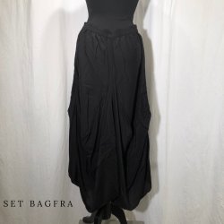 Grizas Design nederdel bambus og silke sort